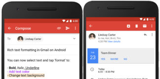 Gmail android uygulaması, gmail diğer özellikler